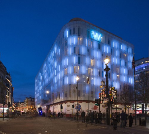 W London